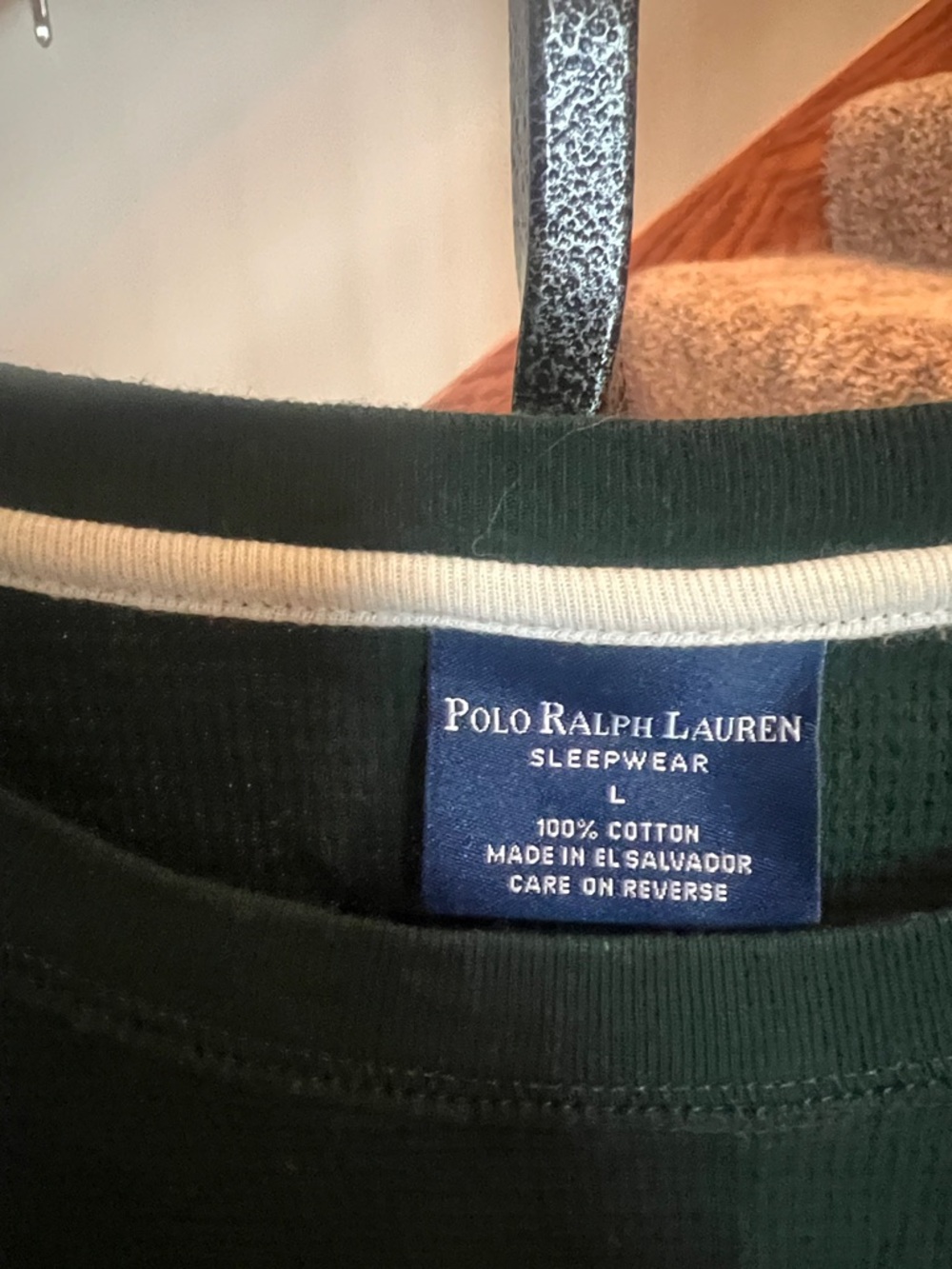 Polo by Ralph Lauren Forest Green Crewneck thermal - Picture 2 of 5